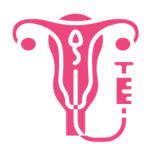 Pink icon illustrating IVF treatment with a syringe and uterus, representing advanced fertility solutions at Mythri Fertility Centre.